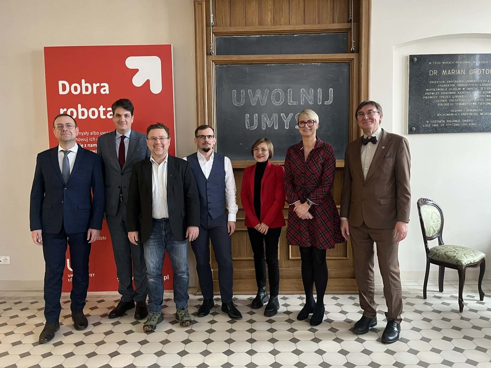 Wizyta wizyty Ambasadora Republiki Czarnogóry na Uniwersytecie Łódzkim